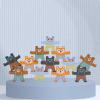 predolo Cartoon Stacking Toys Games,Preschool Toys Balancing Games Parent Child Interaction Balancing Blocks Games for Travel Family Game, Little Bear view 4