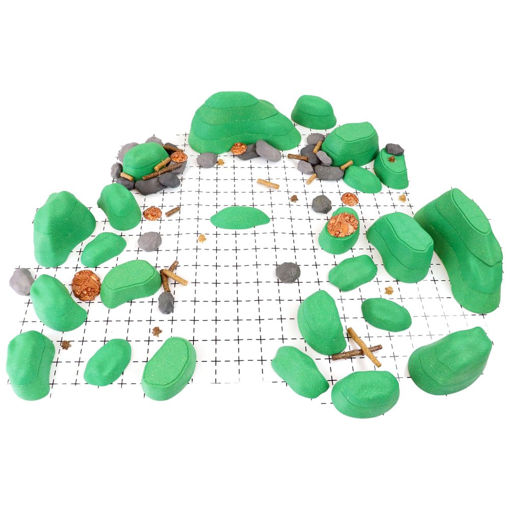 Dirt Cheap Dungeons - Owlbear Terrain Set | Modular & Customizable | Injection-Molded for Superior Durability | TTRPG Accessories for D&D, Daggerheart, & Tabletop Gaming