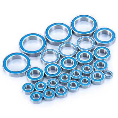 BRKRC 32Pcs Wheel Hub Axle Steel Sealed Ball Bearing Kit for Tra-xxas E-Revo ERevo 2.0 VXL TRA86086-4 1/10 RC Crawler Car Upgrade Parts