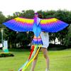 Kites Large Parrot Phoenix Kite, Suitable for Children and Adults, Easy to Fly in The Breeze, Long-Tail Kite with A Spinning Wheel (Size : 400m line) view 4