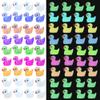 AWAWEELON 100 Pcs Luminous Tiny Ducks Mini Resin Ducks Miniature Duck Figures Micro Dollhouse Duck Accessories for DIY Micro Landscape Fairy Garden Dollhouse view 1