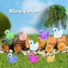 AWAWEELON 100 Pcs Luminous Tiny Ducks Mini Resin Ducks Miniature Duck Figures Micro Dollhouse Duck Accessories for DIY Micro Landscape Fairy Garden Dollhouse view 3