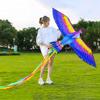 Kites Large Parrot Phoenix Kite, Suitable for Children and Adults, Easy to Fly in The Breeze, Long-Tail Kite with A Spinning Wheel (Size : 500m line) view 3