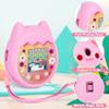 Meetikar Silicone Cover Compatible with Tamagotchi Pix Virtual Pet Game Machine, Tamagotchi Pix Case with Finger Lanyard, Tomagatchie Cover of Virtual Pet Toy (Pink) view 2