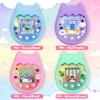 Meetikar Silicone Cover Compatible with Tamagotchi Pix Virtual Pet Game Machine, Tamagotchi Pix Case with Finger Lanyard, Tomagatchie Cover of Virtual Pet Toy (Pink) view 3