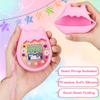 Meetikar Silicone Cover Compatible with Tamagotchi Pix Virtual Pet Game Machine, Tamagotchi Pix Case with Finger Lanyard, Tomagatchie Cover of Virtual Pet Toy (Pink) view 4