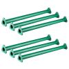 EISENSP Extra Long 21.5" Steel Monkey Bars for Backyard - Ladder Rungs Hardware Kit - Hexagonal at Both Ends (Set of 6) (Green) view 1