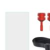ABZEKH Drone Accessories 3 in1 for DJI RC Remote Control with Screen for Glass Film + Neck Lanyard Strap +for Joystick Thumb Stick for DJI mini 3pro Drone view 1