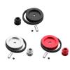 Belt Drive Transmission 12T/30T Gears System for Traxxas 1/10 TRX4 TRX6 RC Car, Metal Timing Belt Pulley No Noise Upgrade Part (Red) view 4