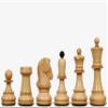 1950 Reproduced Dubrovnik Bobby Fischer Chessmen V3.0 in Ebony Wood/Boxwood  3.75" King | Handcrafted Weighted Chess Set for Collectors & Professionals view 3