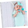 PROPFE 3pcs Bedroom Growth Toddler Newborn Creative Boys Decal Pets Canvas Tool Home Cmxcm Folded Baby Girls Infantometer Soft Monitor Hanging Skin Toddlers Tape Kids Pad Teens Measuring view 3