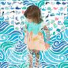 8 Sheets (96PCS) Whale & Narwhal Temporary Tattoos  Ocean Animal Birthday Party Favors, Under the Sea Theme Decor, Cute Stickers for Kids, School Rewards, Gift Supplies view 2
