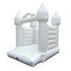 White Inflatable Bounce House (Without Blower) - 13 x 12 x 14.5 Foot - Big Inflatable Bouncer House Castle Unit for Weddings - Jumphouse for Photo Shoots - Outdoor Party Bouncer view 1