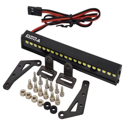 NHX RC LED Roof Light Bar w/ 20 Spotlight for Arrma Traxxas Axial