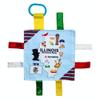 Baby Jack & Co 8x8 Learning Lovey Illinois State Tag Stroller Toy for Babies - Crinkle Toys for Developing Five Senses - Learn About Capitals - Travel with Baby Jack - BPA Free Clip view 1