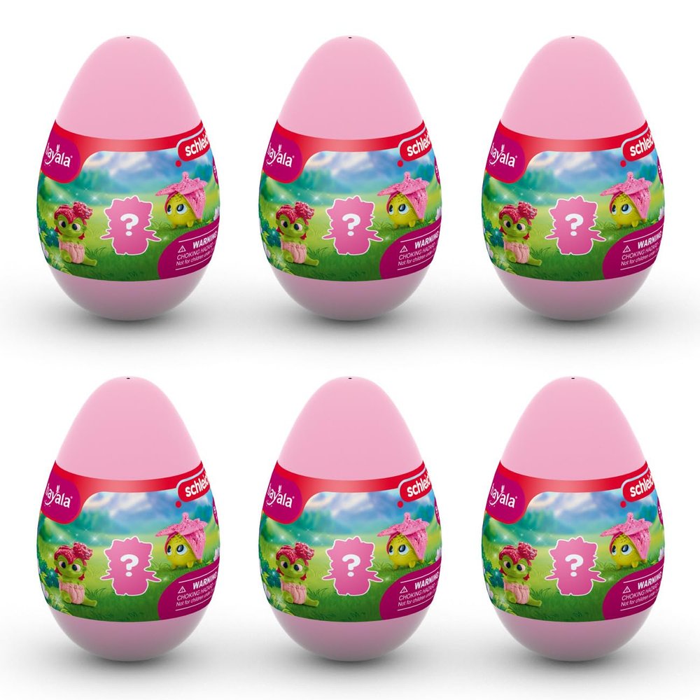 Schleich bayala 6-Piece Surprise Toy with Eggs & Hatching Baby Plant Toys for Kids Ages 5+ for Easter Basket Stuffers