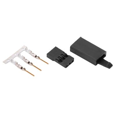 Tyenaza 100Set RC Servo Connector Kit, Servo Plug Male Female Connector Crimp 3 Pin Cable Kit Compatible JST SYP for Model Airplane