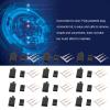 Tyenaza 100Set RC Servo Connector Kit, Servo Plug Male Female Connector Crimp 3 Pin Cable Kit Compatible JST SYP for Model Airplane view 3