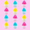 Set of 12 Adorable Colorful Chick Hatchings Easter Eggs 2.25 Inches view 4