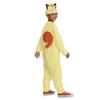 Disguise Deluxe Kid's Pokemon Meowth Costume with Headpiece | Boy's & Girl's Pokemon Cosplay Outfit Jumpsuit, Size 10-12 view 3