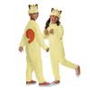 Disguise Deluxe Kid's Pokemon Meowth Costume with Headpiece | Boy's & Girl's Pokemon Cosplay Outfit Jumpsuit, Size 10-12 view 4