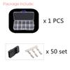 50PCS DIY Servo Extension Cable JR/Futaba Connector Male/Female Plug with 2.54 Terminal for RC Robot Airplane Car Servo ESC (Male x50 Ordinary) view 2