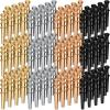 200 Pieces Metal Cribbage Board Pegs 4 Colors Bulk Crib Pegs Fit 1/8 Holes with Drawstring Storage Pouch, Tapered Design for Family and Friend Cribbage Traditional Board Game view 1