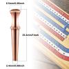 200 Pieces Metal Cribbage Board Pegs 4 Colors Bulk Crib Pegs Fit 1/8 Holes with Drawstring Storage Pouch, Tapered Design for Family and Friend Cribbage Traditional Board Game view 2