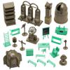 BMC Classic Mad Scientist Lab - 24pc Plastic Army Men Sci-Fi Accessory Playset view 1