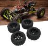 RC Rubber Tires, RC Car Tires Stability for 1/5 8S RC Car (Black) view 2