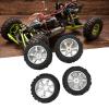 Tnfeeon RC Car Tires, Silver, 1/5 Scale, 4 Pack, Rubber, Plastic, Outdoor, No Batteries Required, , Youth view 2