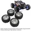 Tnfeeon RC Car Tires, Silver, 1/5 Scale, 4 Pack, Rubber, Plastic, Outdoor, No Batteries Required, , Youth view 4