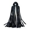 MelangCos Mist Vin Cosplay Costume Cloak Mistcloak Halloween Gothic Tassel Hooded Cape Cloak (Dark Gray, One Size) view 2