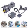 110V 250W Ac Gear Motor Electric Single-Phase Gear Motor 0-270RPM Electric Variable Speed Adjustable Controller Governor Reduction Ratio 1:5 Geared Motor and Speed Controller Combo (with Bracket) view 3