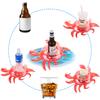 6 Pack Crab Inflatable Drink Holder, LIYDE Drink Floaties Floating Drink Holder for Swimming Pool Drink Holder for Pool Party Decorations Pool Accessories for Adults view 3