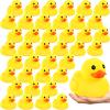 Deekin 20 Pcs Large Yellow Rubber Ducks Bulk Large Duck Squeak Rubber Bathtub Floating Bath for Birthday Party Decoration Gift Swimming Pool (5 Inch) view 1