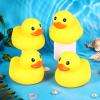 Deekin 20 Pcs Large Yellow Rubber Ducks Bulk Large Duck Squeak Rubber Bathtub Floating Bath for Birthday Party Decoration Gift Swimming Pool (5 Inch) view 3