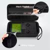 Againmore Hard Case Compatible with Analogue Pocket Handheld Game Console, Portable Mini Game Player Storage Bag for Video Games Cards, Charging Cable and Accessories (Box Only)-Black view 3