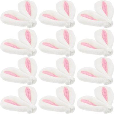20Pcs Mini Bunny Ears Plush Bunny Ear Hair Accessories for DIY Craft Hair Accessories