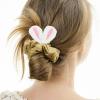 20Pcs Mini Bunny Ears Plush Bunny Ear Hair Accessories for DIY Craft Hair Accessories view 3