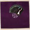 Purple Pentacle Tarot Tablecloth with Storage Bag, 19.68 Inch Divination Cloth for Tarot Reading and Witchcraft view 2