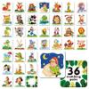 Memory Matching Game, 72 PCS Animals Matching Cards for Toddlers 36 Designs Memory Cards Educational Learning Toys for Preschool 4 5 6 Years Old view 1