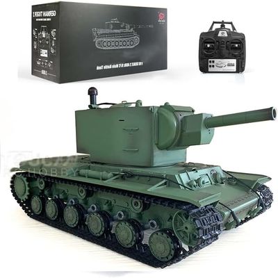 Henglong 1/16 Soviet Kv-2 Rc Tank Gigant 7.0 FPV 3949 360 Turret Barrel Recoil