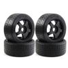 4X 42mm Tires Car Wheels Rim 17mm Hex for ARRMA Infraction 6S Limitless 1/7 RC Car Accessories view 3