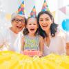 150 Pcs Happy Birthday Cake Toppers Acrylic Cake Topper Glitter Birthday Cake Decorations Double Sided for Adults Various Cake Decoration Party Supplies(Gold,Cute) view 4