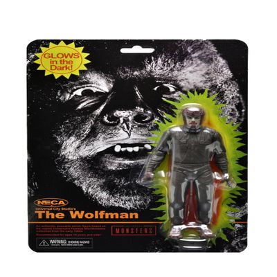 NECA Universal Monsters - 7" Glow in The Dark - Wolfman