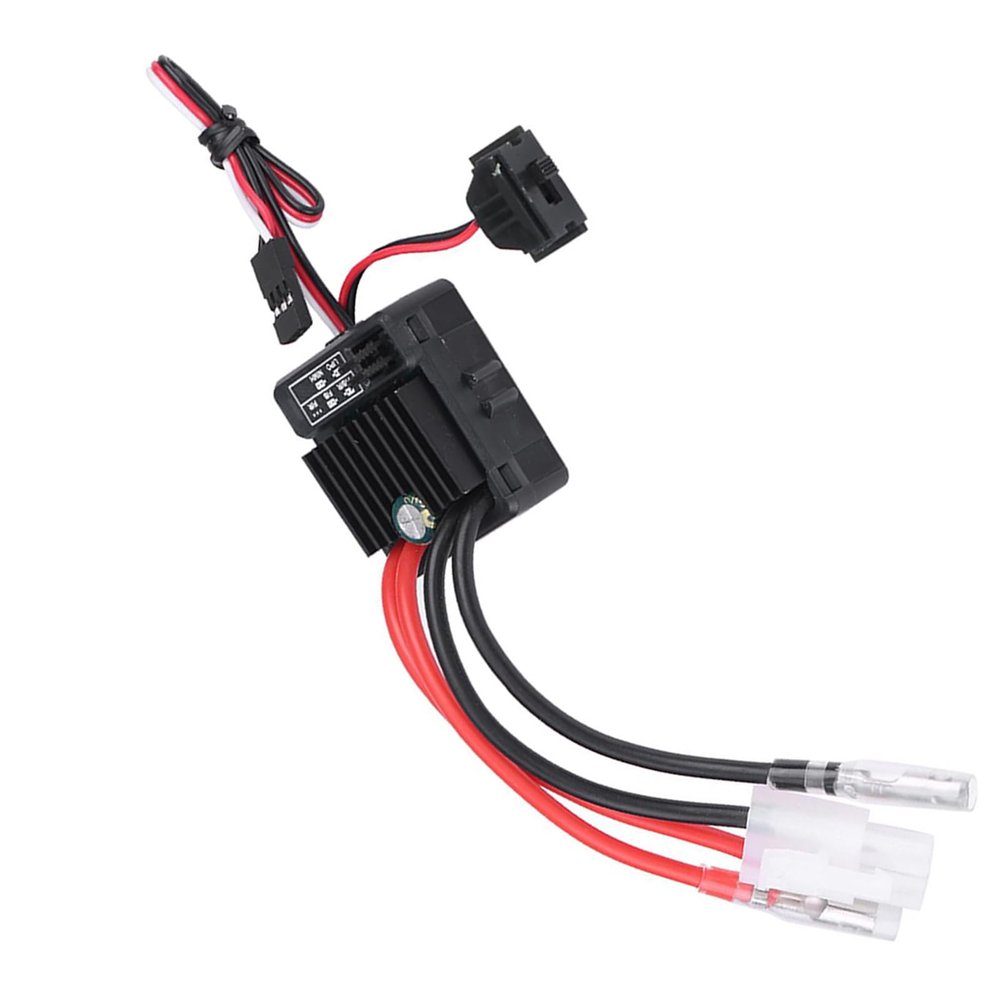 RC Car ESC, 60A Brushed Electric Speed Controllers for RC Car Truggy 1/10 RC Car Brushless Motor and Esc Esc 8.4V