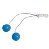 Menolana Novelty Clackers Balls on A String Sensory Toy Hands on Abilities Decompression Toys 4mm Balls Bump Ball Relaxing Toy Fidget Interactive Toy for Outdoor Birthday Gifts Party Favors, Blue view 1