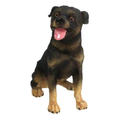 1 Pcs Of Cute Sitting Puppy Dog Dollhouse Miniature Figurine Pet Pal