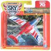 Matchbox Sky Busters 70 Years Snow Explorer, Red 1:64 Scale Airplane, Kid's Gift Box, 36+ Months view 1